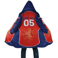 Custom Czechia Football 2026 Cloak National Lion Unique Style