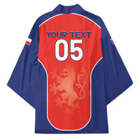 Custom Czechia Football 2026 Kimono National Lion Unique Style