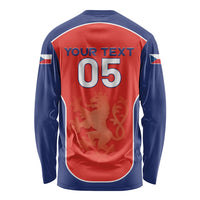 Custom Czechia Football 2026 Long Sleeve Shirt National Lion Unique Style