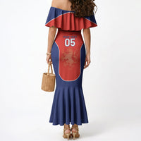 Custom Czechia Football 2026 Mermaid Dress National Lion Unique Style