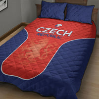 Czechia Football 2026 Quilt Bed Set National Lion Unique Style