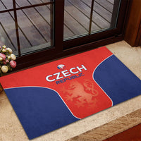 Czechia Football 2026 Rubber Doormat National Lion Unique Style