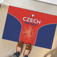 Czechia Football 2026 Rubber Doormat National Lion Unique Style