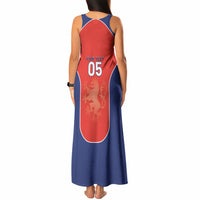 Custom Czechia Football 2026 Tank Maxi Dress National Lion Unique Style