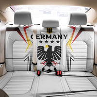 Germany 2024 Football Back Car Seat Cover Go Champions Nationalelf White Version LT05 - Wonder Print Shop