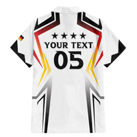 Custom Germany 2024 Football Family Matching Mermaid Dress and Hawaiian Shirt Go Champions Nationalelf White Version LT05 - Wonder Print Shop