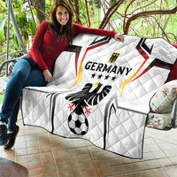 Germany 2024 Football Quilt Go Champions Nationalelf White Version LT05 - Wonder Print Shop