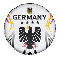 Germany 2024 Football Spare Tire Cover Go Champions Nationalelf White Version LT05 - Wonder Print Shop