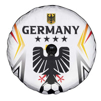 Germany 2024 Football Spare Tire Cover Go Champions Nationalelf White Version LT05 - Wonder Print Shop