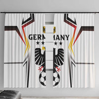 Germany 2024 Football Window Curtain Go Champions Nationalelf White Version LT05 - Wonder Print Shop