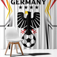 Germany 2024 Football Window Curtain Go Champions Nationalelf White Version LT05 - Wonder Print Shop