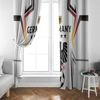 Germany 2024 Football Window Curtain Go Champions Nationalelf White Version LT05 - Wonder Print Shop
