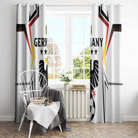 Germany 2024 Football Window Curtain Go Champions Nationalelf White Version LT05 - Wonder Print Shop