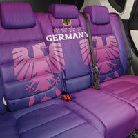 Germany 2024 Football Back Car Seat Cover Go Champions Nationalelf Pink Version LT05 - Wonder Print Shop