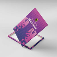Germany 2024 Football Canvas Wall Art Go Champions Nationalelf Pink Version LT05 - Wonder Print Shop