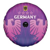 Germany 2024 Football Spare Tire Cover Go Champions Nationalelf Pink Version LT05 - Wonder Print Shop