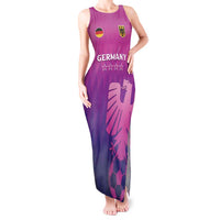 Custom Germany 2024 Football Tank Maxi Dress Go Champions Nationalelf Pink Version LT05 - Wonder Print Shop