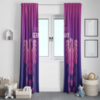 Germany 2024 Football Window Curtain Go Champions Nationalelf Pink Version LT05 - Wonder Print Shop