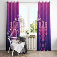 Germany 2024 Football Window Curtain Go Champions Nationalelf Pink Version LT05 - Wonder Print Shop