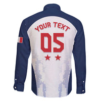 Custom France 2024 Football Family Matching Puletasi and Hawaiian Shirt Go Champions Les Bleus LT05 - Wonder Print Shop
