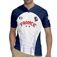Custom France 2024 Football Rugby Jersey Go Champions Les Bleus LT05 - Wonder Print Shop