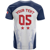 Custom France 2024 Football T Shirt Go Champions Les Bleus LT05 - Wonder Print Shop