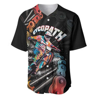 Cycopath Funny Cycling Baseball Jersey Cycling lovers - Wonder Print Shop