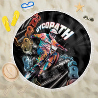 Cycopath Funny Cycling Beach Blanket Cycling lovers - Wonder Print Shop