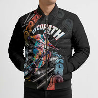 Cycopath Funny Cycling Bomber Puffer Jacket Cycling lovers - Wonder Print Shop
