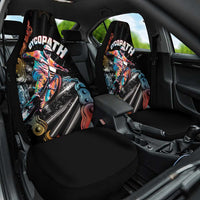 Cycopath Funny Cycling Car Seat Cover Cycling lovers - Wonder Print Shop