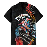 Cycopath Funny Cycling Family Matching Off The Shoulder Long Sleeve Dress and Hawaiian Shirt Cycling lovers - Wonder Print Shop
