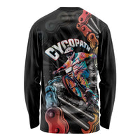 Cycopath Funny Cycling Long Sleeve Shirt Cycling lovers - Wonder Print Shop