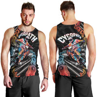 Cycopath Funny Cycling Men Tank Top Cycling lovers - Wonder Print Shop