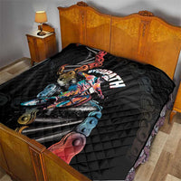 Cycopath Funny Cycling Quilt Cycling lovers - Wonder Print Shop