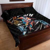 Cycopath Funny Cycling Quilt Bed Set Cycling lovers - Wonder Print Shop