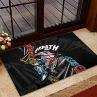 Cycopath Funny Cycling Rubber Doormat Cycling lovers - Wonder Print Shop