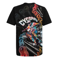 Cycopath Funny Cycling Rugby Jersey Cycling lovers - Wonder Print Shop