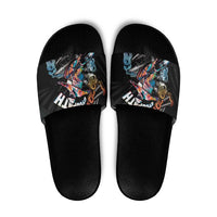 Cycopath Funny Cycling Slide Sandals Cycling lovers - Wonder Print Shop