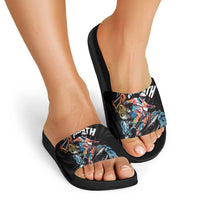 Cycopath Funny Cycling Slide Sandals Cycling lovers - Wonder Print Shop