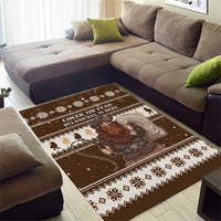 Funny Christmas Belsnickel Area Rug Impish Or Admirable LT05 - Wonder Print Shop
