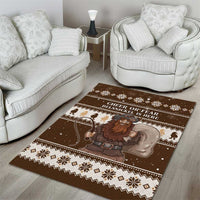 Funny Christmas Belsnickel Area Rug Impish Or Admirable LT05 - Wonder Print Shop