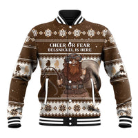Funny Christmas Belsnickel Baseball Jacket Impish Or Admirable LT05 - Wonder Print Shop