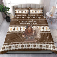 Funny Christmas Belsnickel Bedding Set Impish Or Admirable LT05 - Wonder Print Shop