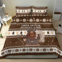 Funny Christmas Belsnickel Bedding Set Impish Or Admirable LT05 - Wonder Print Shop