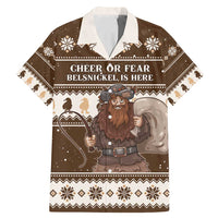 Funny Christmas Belsnickel Family Matching Mermaid Dress and Hawaiian Shirt Impish Or Admirable LT05 - Wonder Print Shop