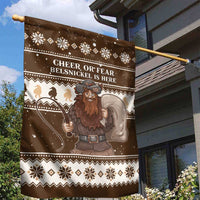 Funny Christmas Belsnickel Garden Flag Impish Or Admirable LT05 - Wonder Print Shop
