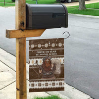 Funny Christmas Belsnickel Garden Flag Impish Or Admirable LT05 - Wonder Print Shop