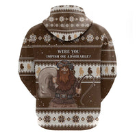 Funny Christmas Belsnickel Hoodie Impish Or Admirable LT05 - Wonder Print Shop