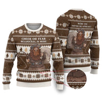 Funny Christmas Belsnickel Ugly Christmas Sweater Impish Or Admirable LT05 - Wonder Print Shop