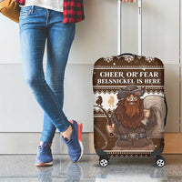 Funny Christmas Belsnickel Luggage Cover Impish Or Admirable LT05 - Wonder Print Shop